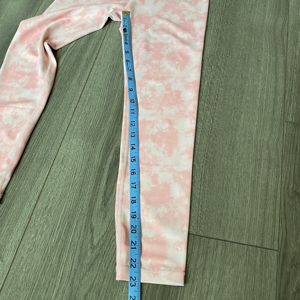 All Fenix Blush Tie Dye 7/8 Leggings Size Small - Picture 7 of 12